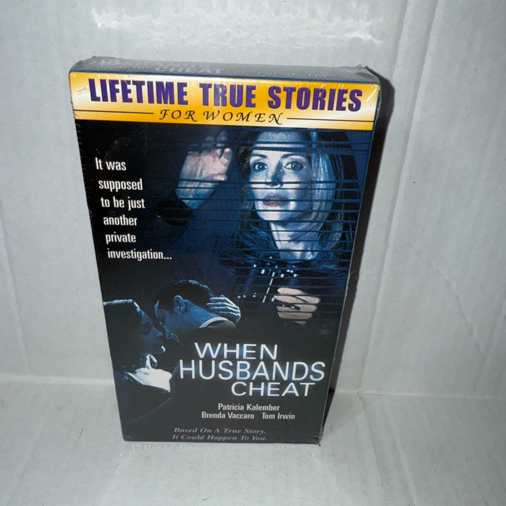 'When Husbands Cheat' VHS - Brand New Sealed VHS Tape